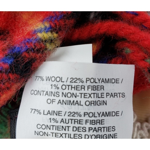J. CREW | Reversible Wool Blend Tartan Scarf - NWT - Picture 5 of 5